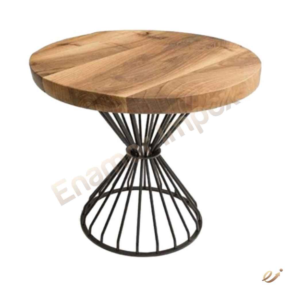 Round Teak Dining Table