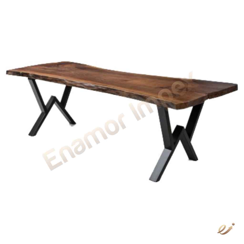Natural Wood Dining Table