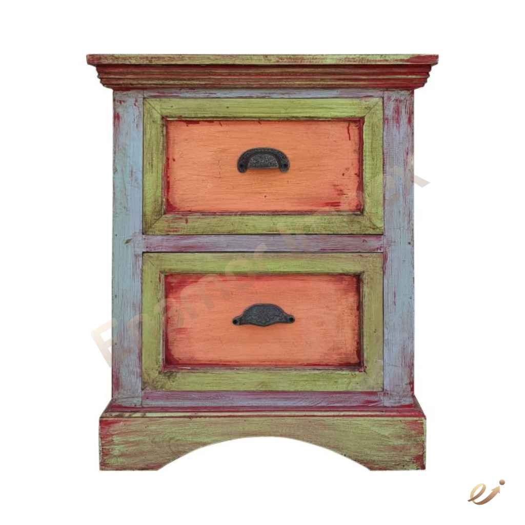 Colorful Wood Sideboard