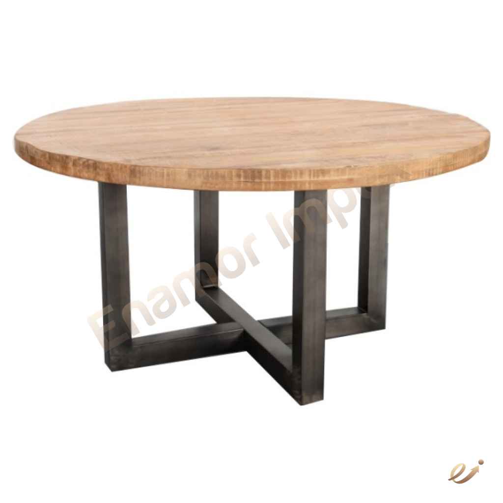 Masonry Round Dining Table