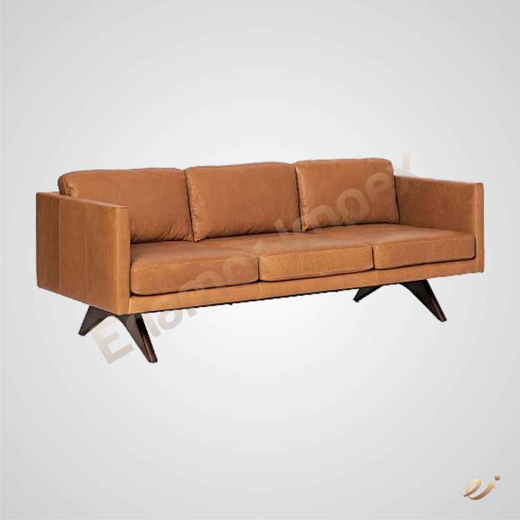 Axel Full Leather Sofa